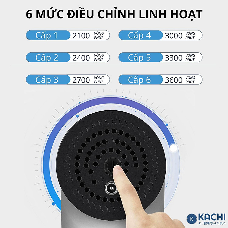 Máy Massage Trị Liệu Cầm Tay Không Dây KẠCHI MK340 24W  Giúp Giảm Đau Nhức Giảm Căng Cơ - Hỗ Trợ Mát Xa Chuyên Sâu, Giảm Đau Cơ, Cứng Khớp