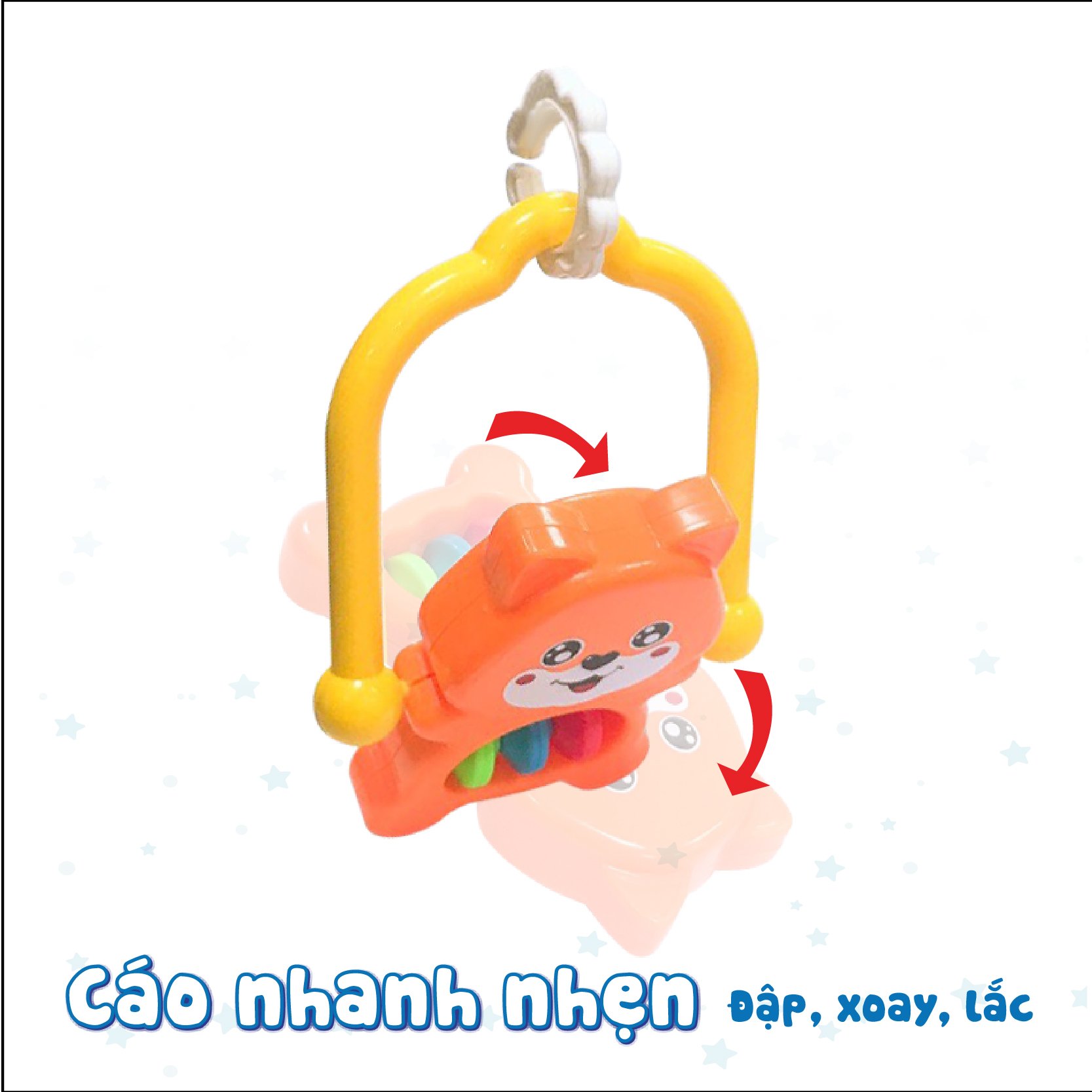 Kệ Chú Voi Xanh Mẫu Mới Phiên Bản Âm Thanh Cho Bé Phát Triển Trí Tuệ