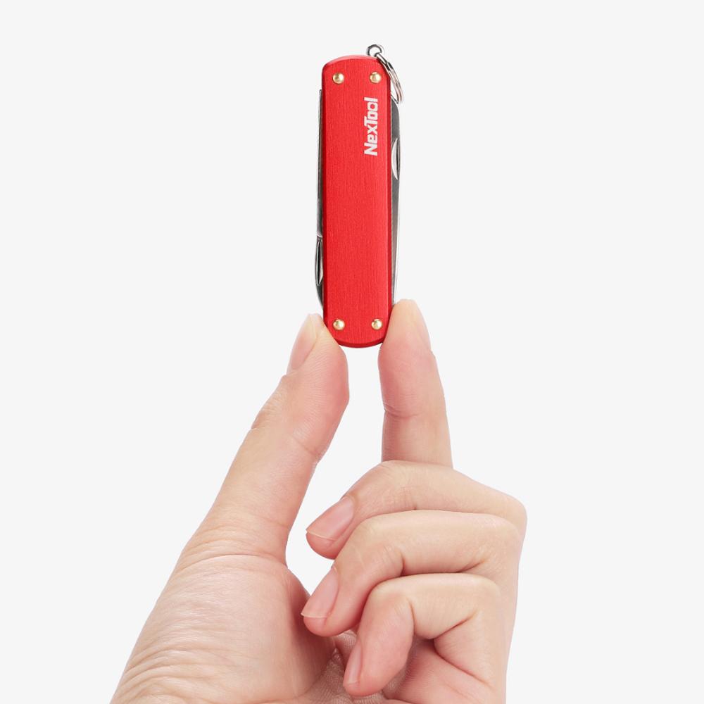 NEXTOOL 4-In-1 Multifunctional Tools Folding Blade Knife Scissors Screwdriver Nail File Outdoor Camping Hiking Cycling