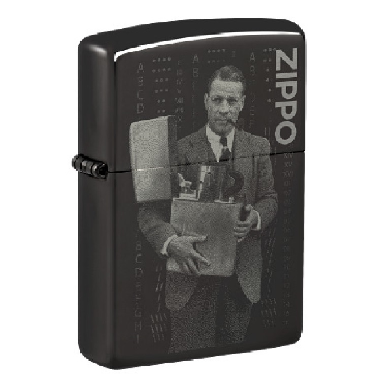 Bật Lửa Zippo Founder’s Day High Polish Black 48702