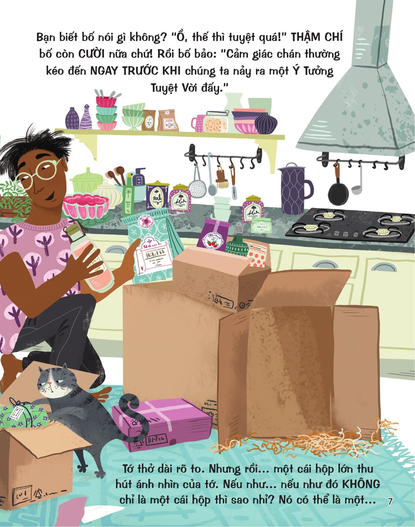 Sách - Tớ Không Bao Giờ Thấy Chán