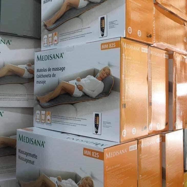 Đệm Massage Toàn Thân Medisana MM825, Đệm Mát Xa, Có Khiển, Chất Liệu Lông Mềm, Chuẩn Châu Âu, Dễ Vệ Sinh, Nhập Đức