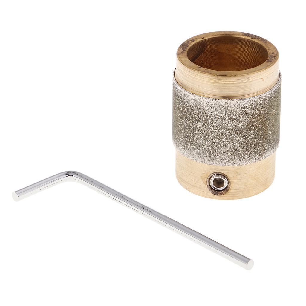 2x Stained Glass Grinder Head Bit Glass Grinders Concrete Granite Stone Tool