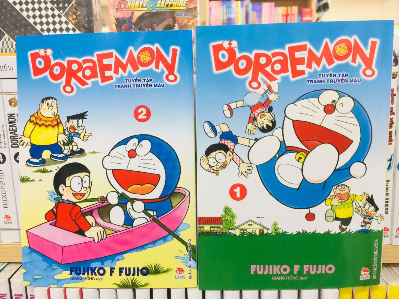 Truyện tranh - Doraemon tuyển tập truyện tranh màu