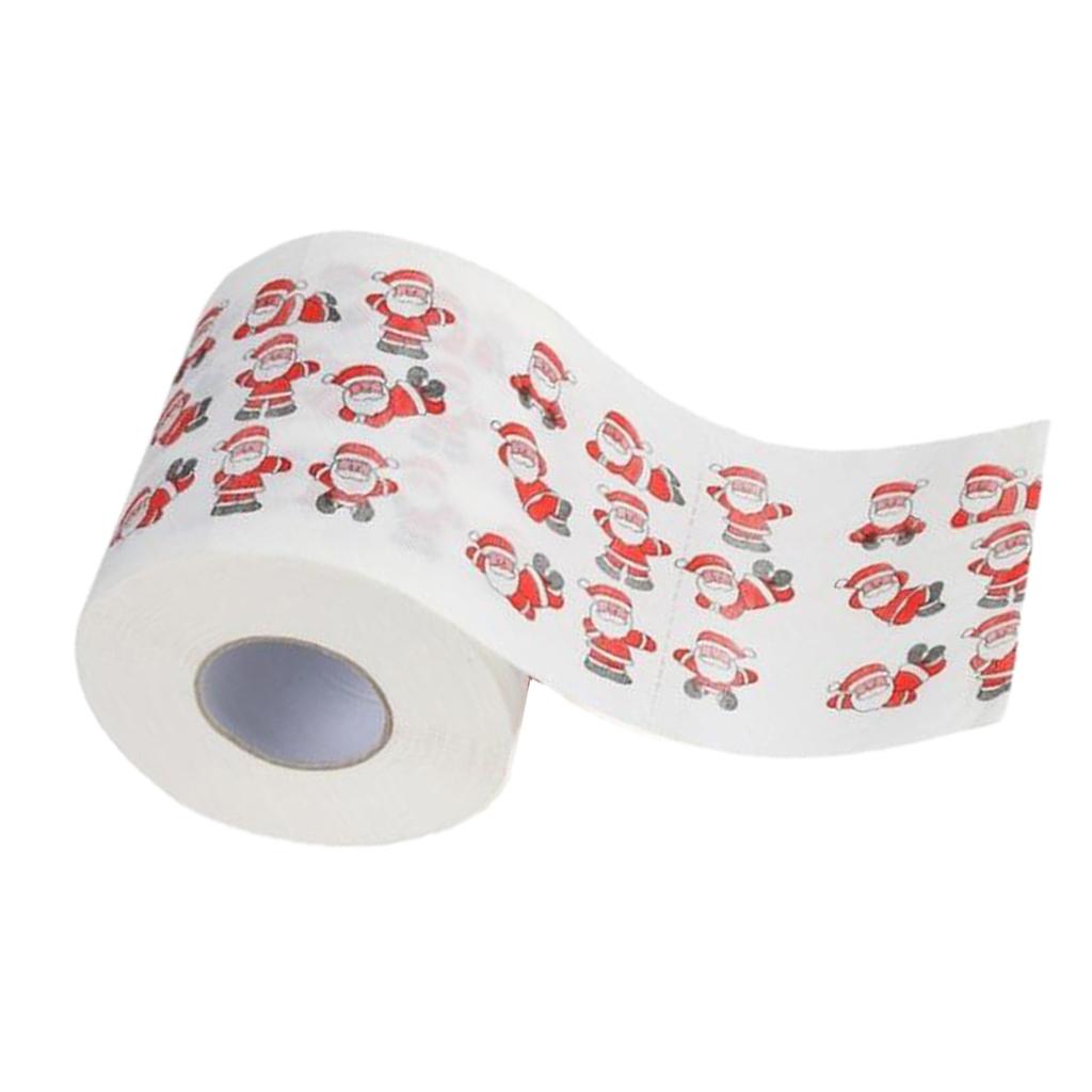 Giấy Vệ Sinh Cuộn Giấy Giáng Sinh Giáng Sinh Trang Trí Phòng Tắm