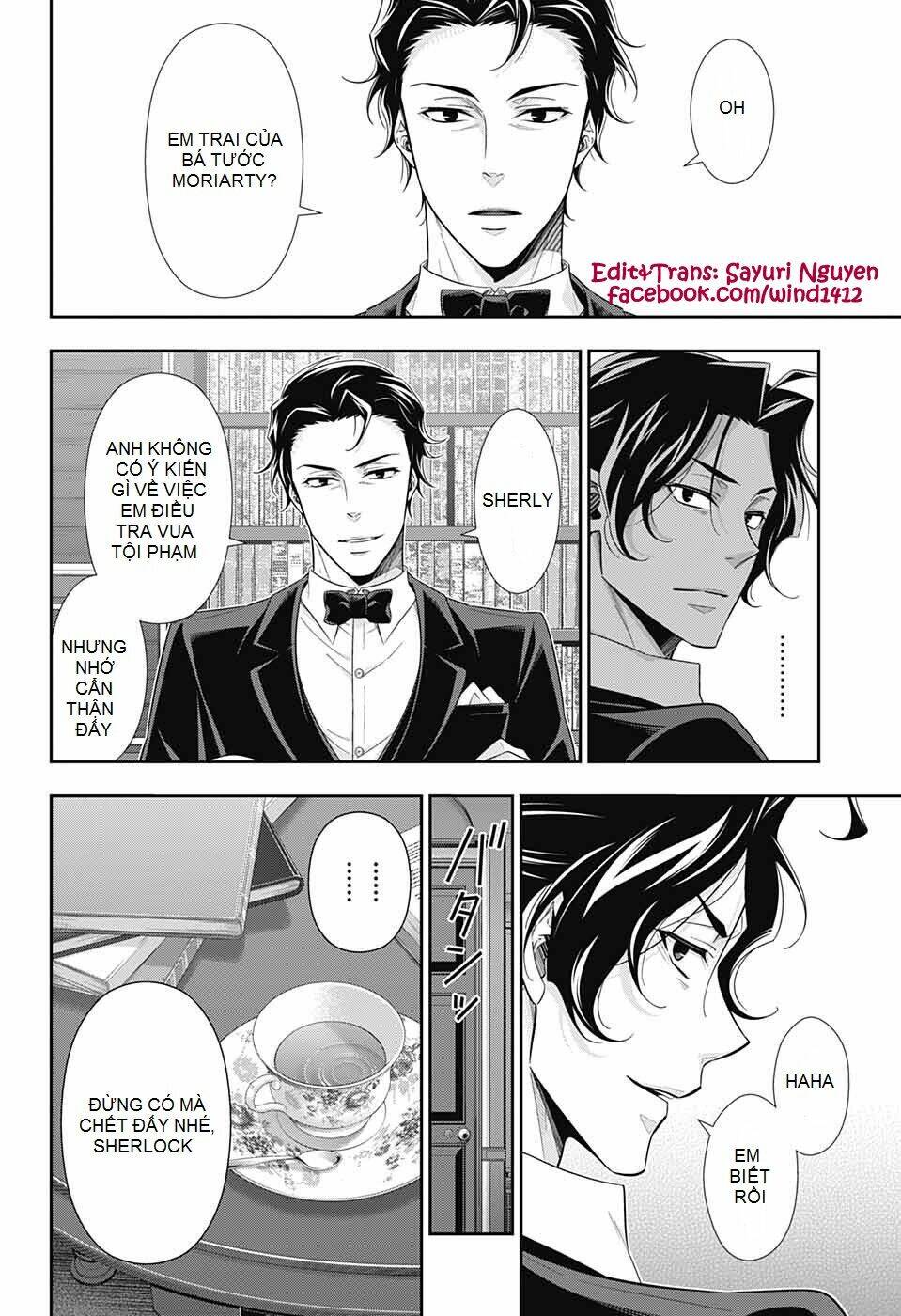 nhà ái quốc moriarty chapter 39 40