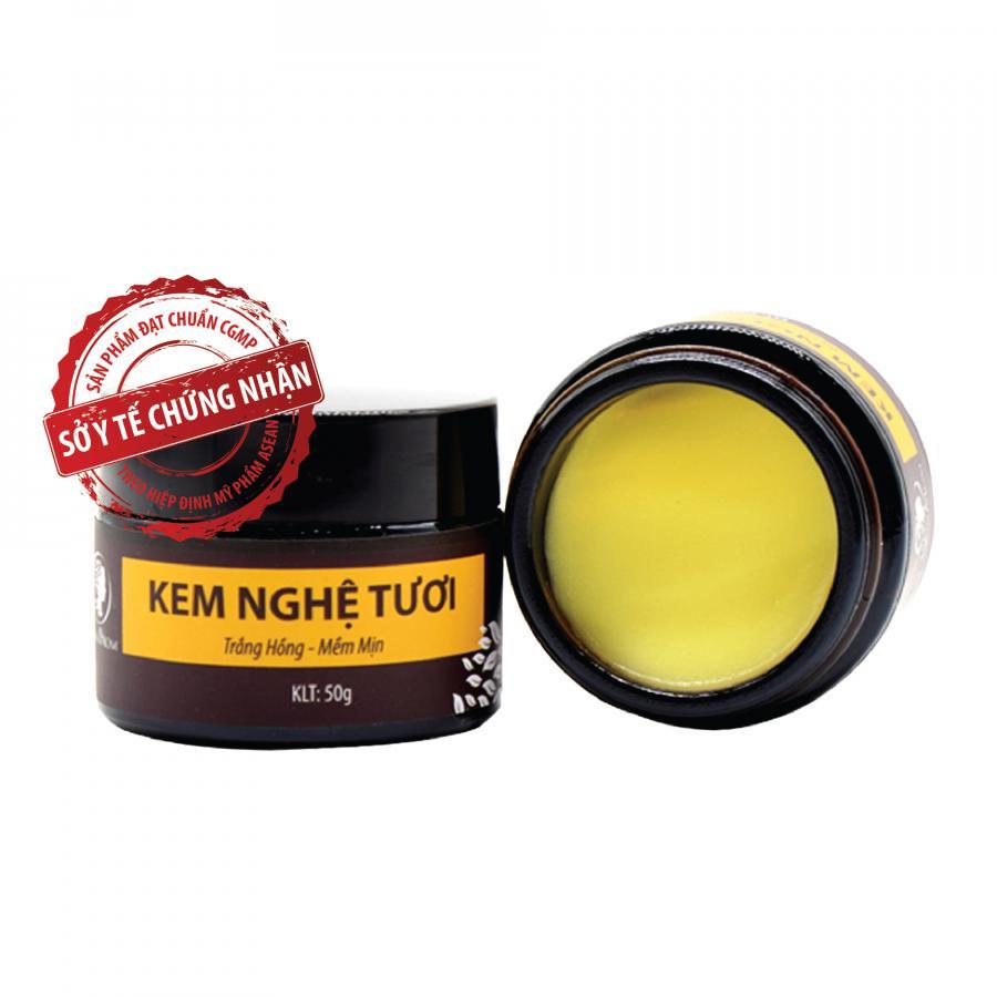 Kem nghệ tươi dưỡng da trắng mịn, sạch sạm nám Wonmom 50g