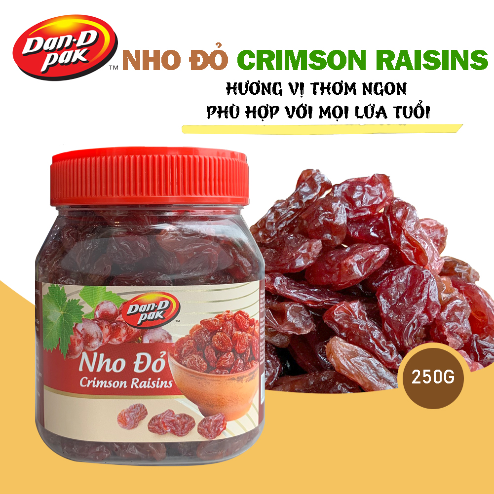 Nho đỏ Dan D Pak 250g