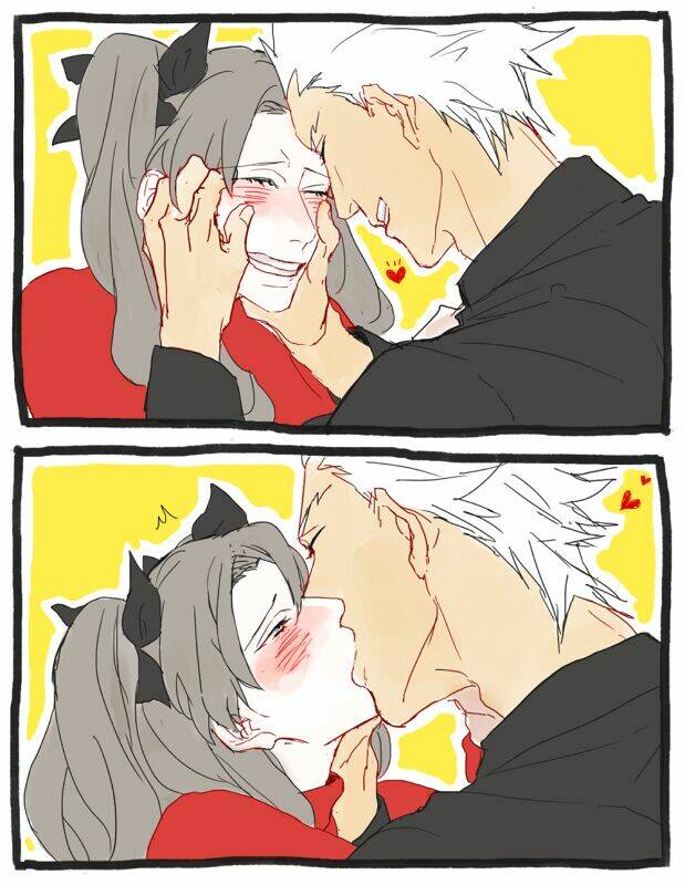 chén thánh: đêm định mệnh - doujinshi archer x rin chapter 11 4