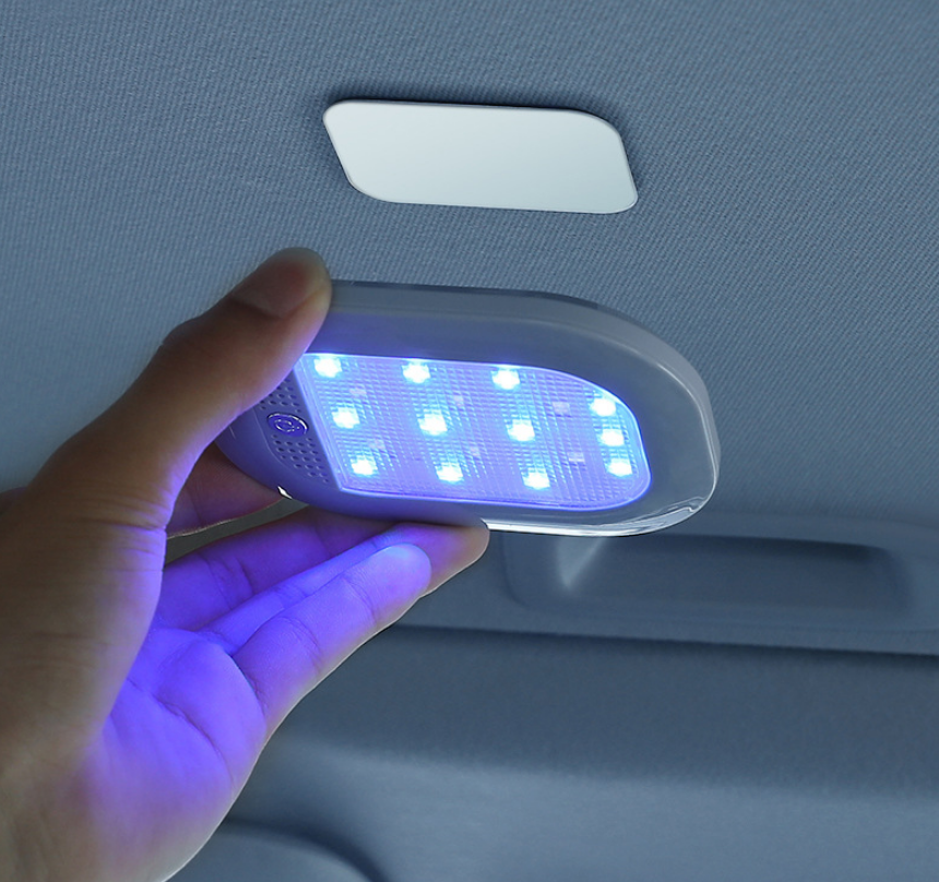 Đèn led đán trần xe hơi sạc usb