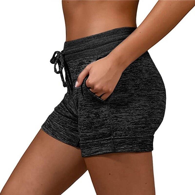 Women Sport Shorts Pants Seamless Fitness Yoga Shorts Casual Leisure Cotton Running Gym Sport Workout Shorts Stretch Waistband