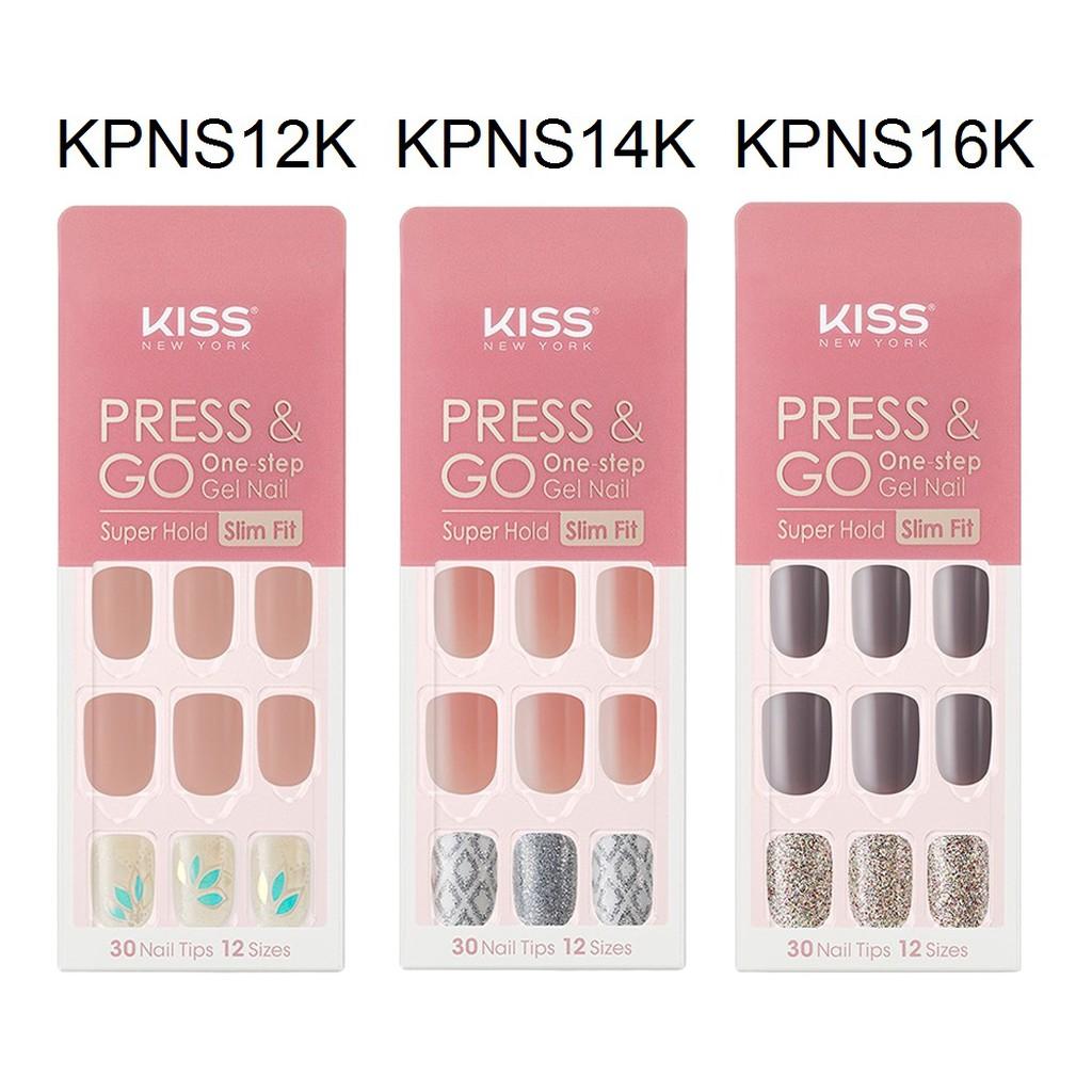 Móng Tay Gel Tự Dán Press &amp; Go Kiss New York Nail Box