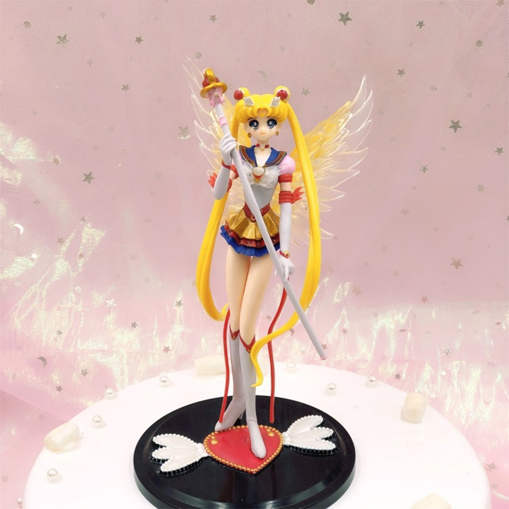 Mô hình nhân vật Eternal Sailor Moon - Thủy Thủ Mặt Trăng Vĩnh Cửu (Có giá đỡ)