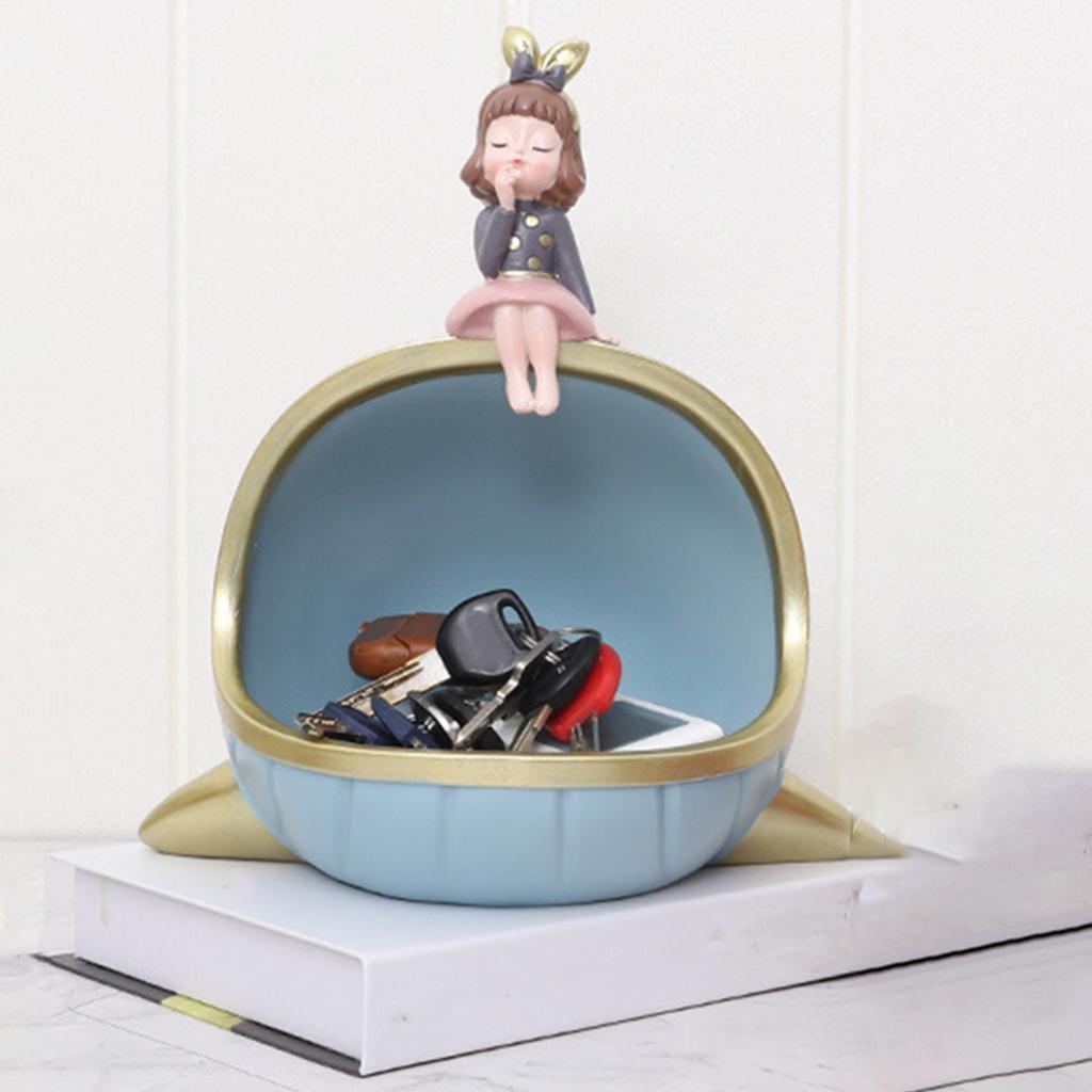 Table Resin Fruit Storage Box Decor