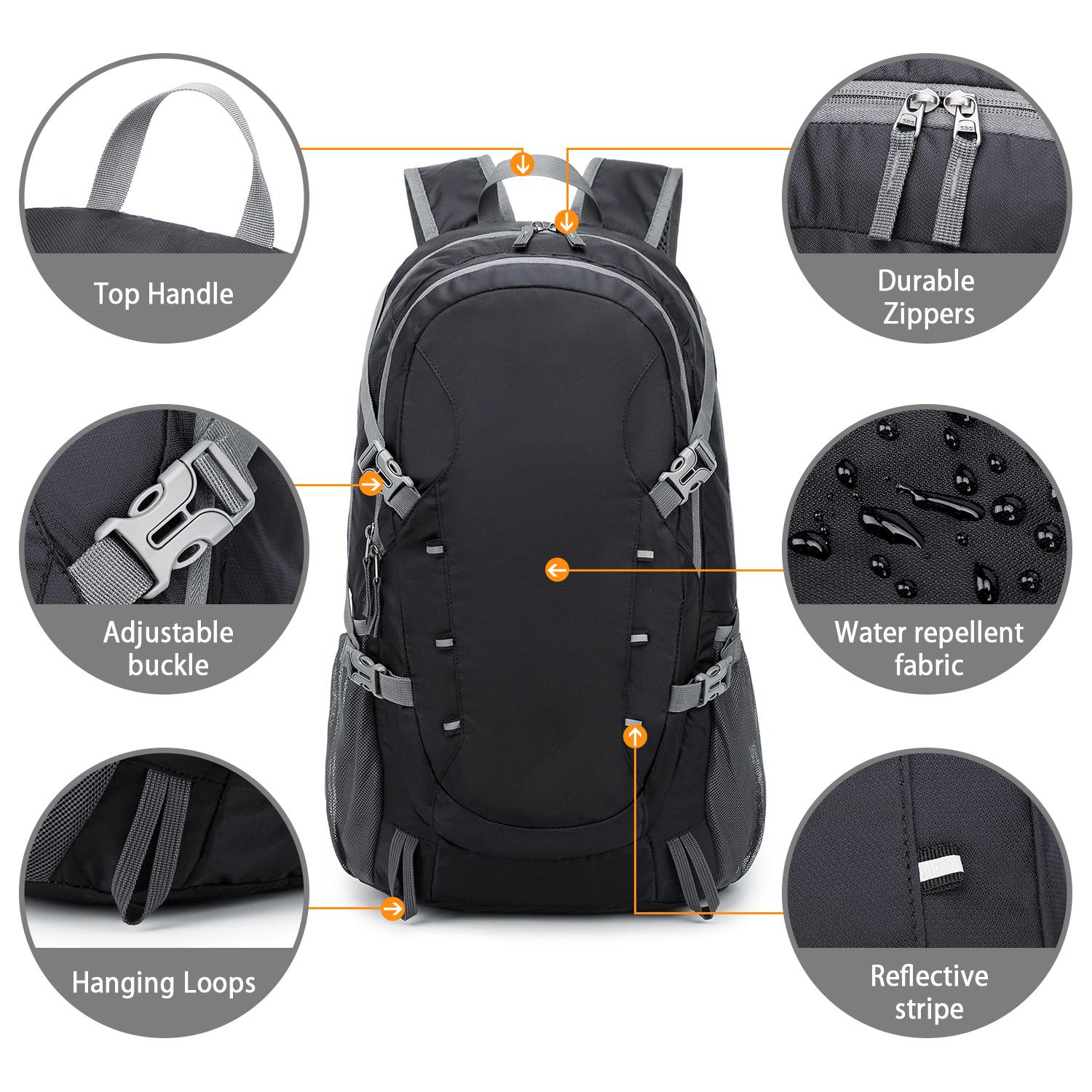 Balo đi xe đạp 40L, chống nước đi xe đạp, cắm trại, leo núi