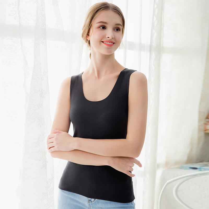 Quần Lót Sinh Nhiệt Plus Kích Thước Áo Giữ Nhiệt Lót Phụ Nữ Mùa Đông Quần Áo Ấm Đầu Bên Trong Mặc Nhiệt Áo Sơ Mi Quần Lót Không Đường May Thân Mật