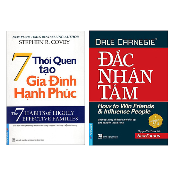 Combo 7 Thói Quen Tạo Gia Đình Hạnh Phúc  + Đắc Nhân Tâm