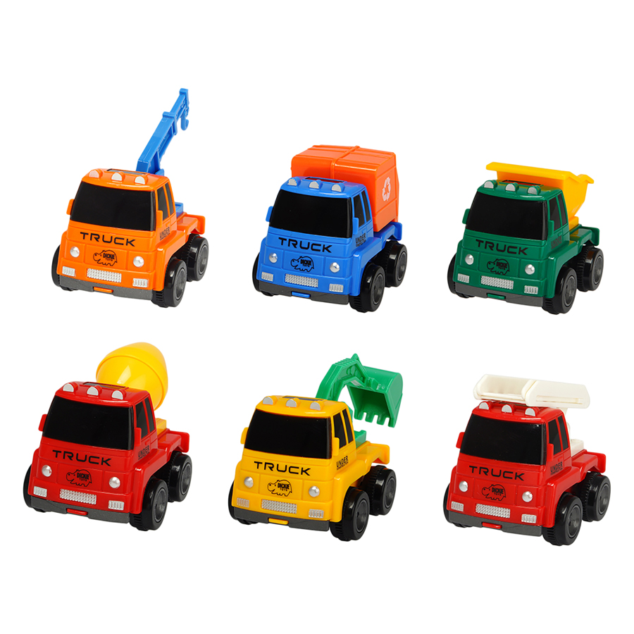 Xe Tải City Truck Dickie Toys 6 - ASST - DK41007 (Giao Ngẫu Nhiên)