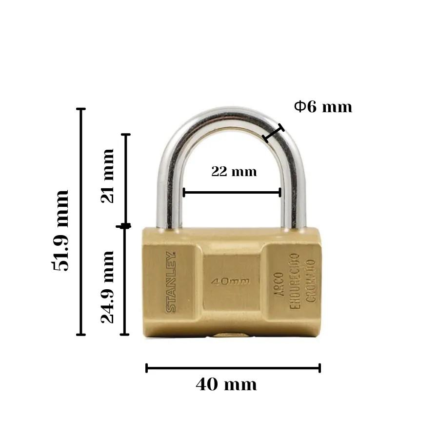 Ổ khóa Stanley S742 – 046 càng chữ U