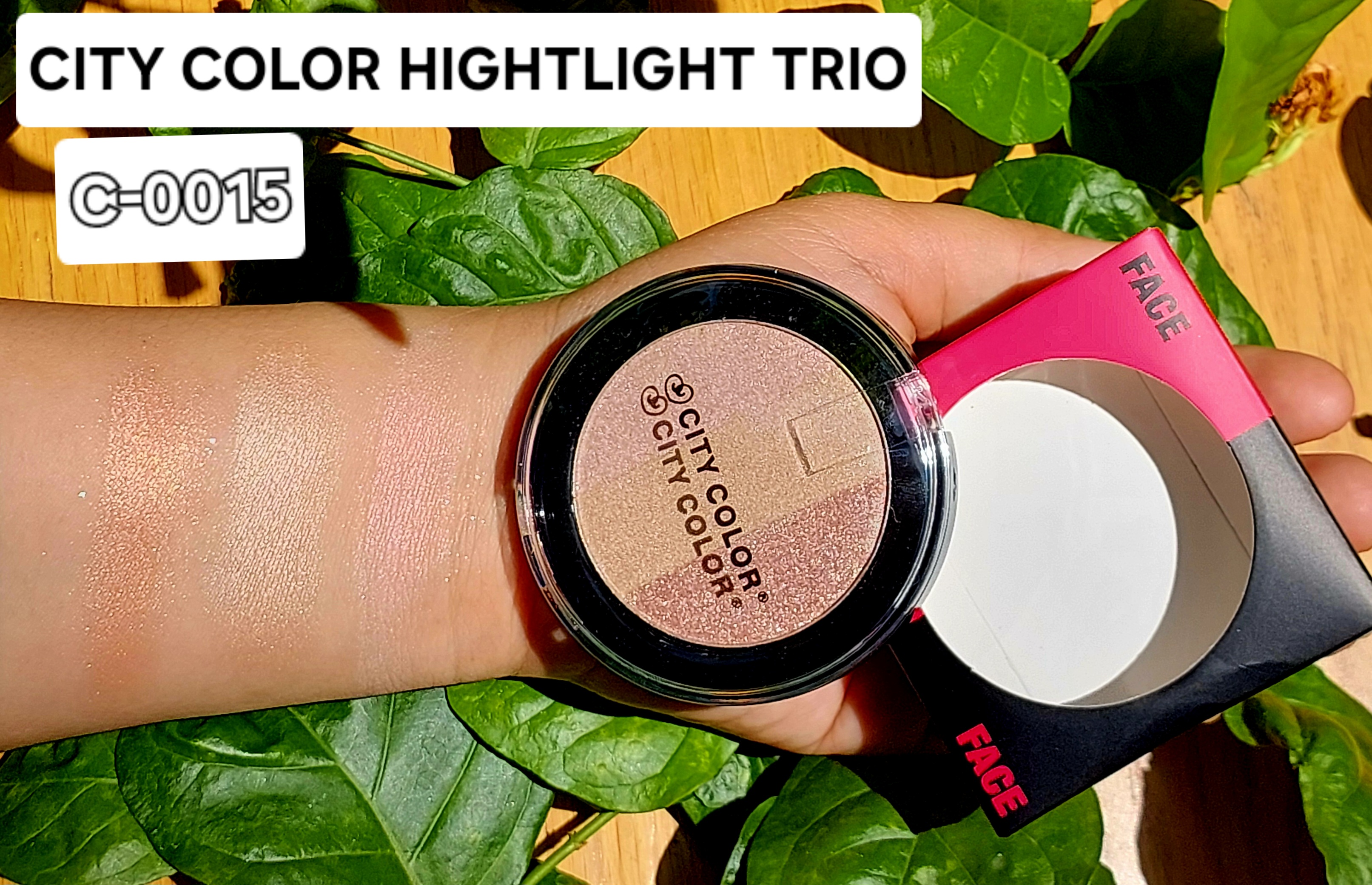 Phấn highilight TRIO CITY COLOR