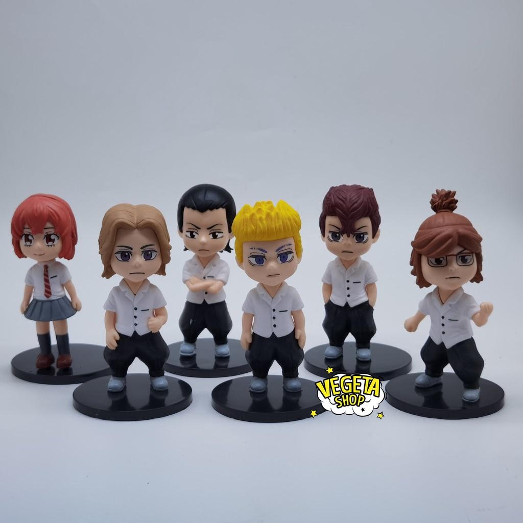 Mô hình Tokyo Revengers - Takemichi Chifuyu Mikey Draken Pachin Hinata Baji Mitsuya Kisaki Kazutora Akkun Takuya Hinata