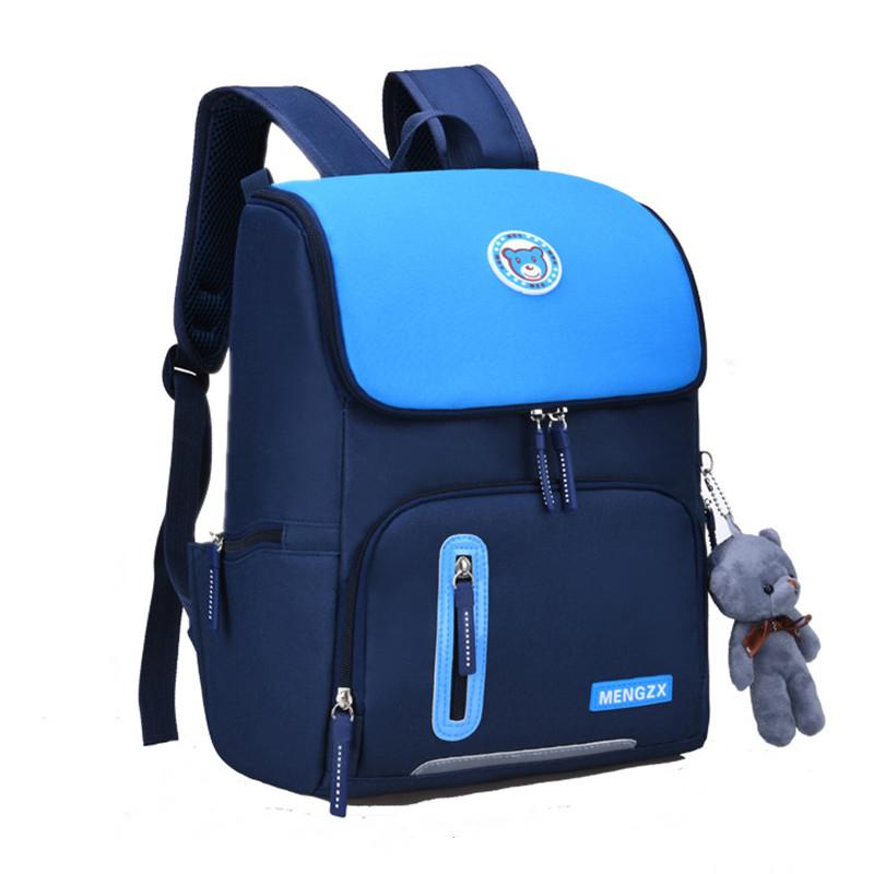 2021 Trẻ Em Mới Học Túi Bé Trai Bé Gái Trẻ Em Chỉnh Hình Học Balô Chống Nước Ba Lô Trường Tiểu Học Lưng