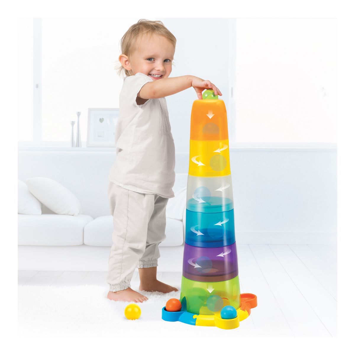 Đồ Chơi Xếp Chồng Cốc Và Bóng Vui Nhộn PEEK A BOO 000737