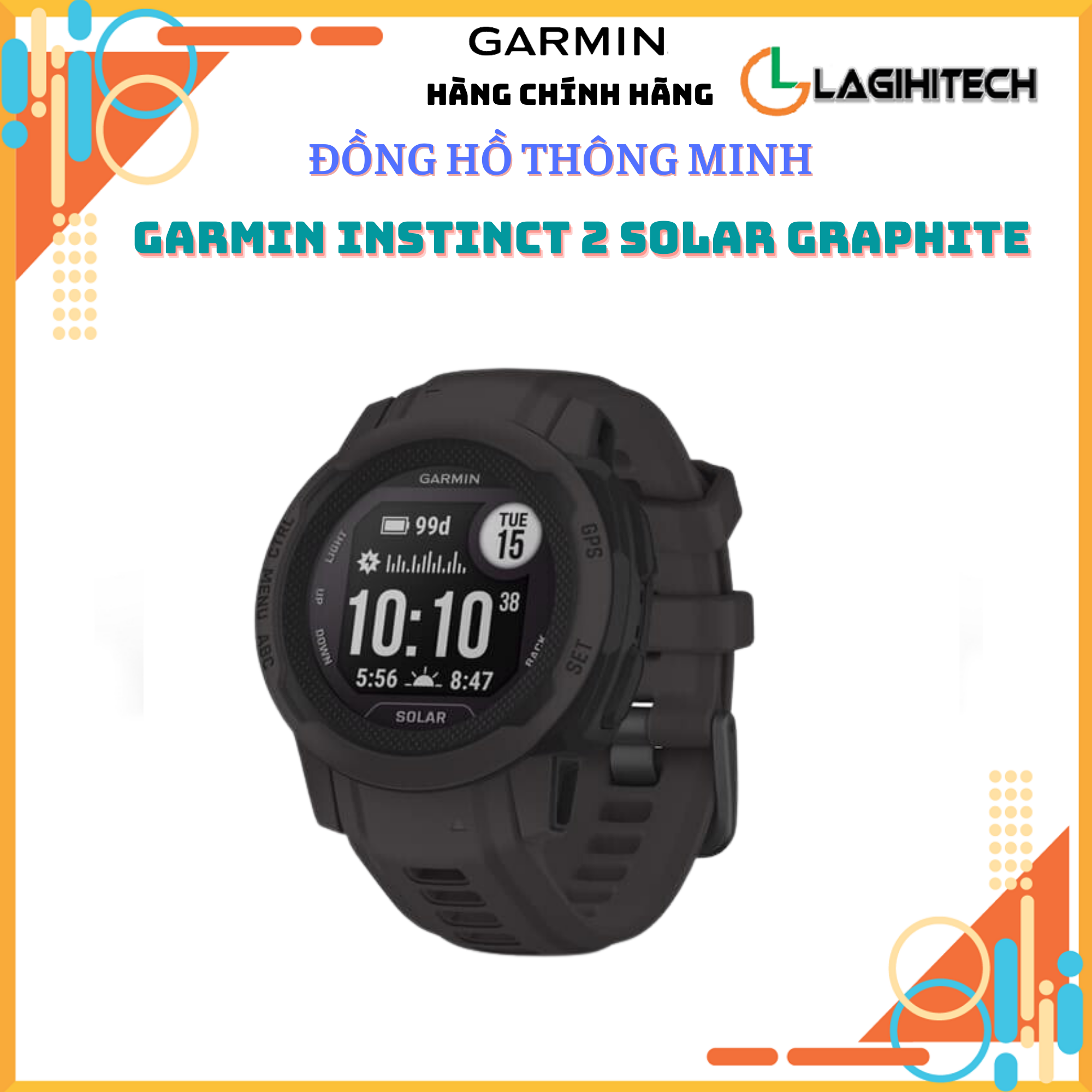 Đồng Hồ Thông Minh Garmin Instinct 2 - Hàng Chính Hãng