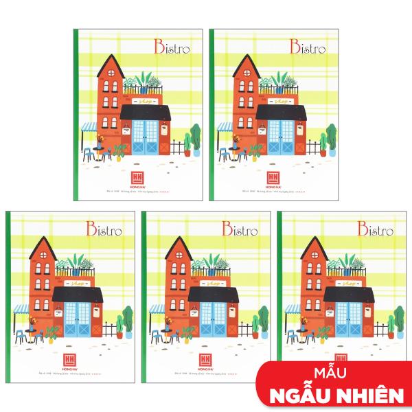 Combo 5 Vở Học Sinh 4 Ly Ngang 96 Trang ĐL 80g/m2 - Hồng Hà 0406