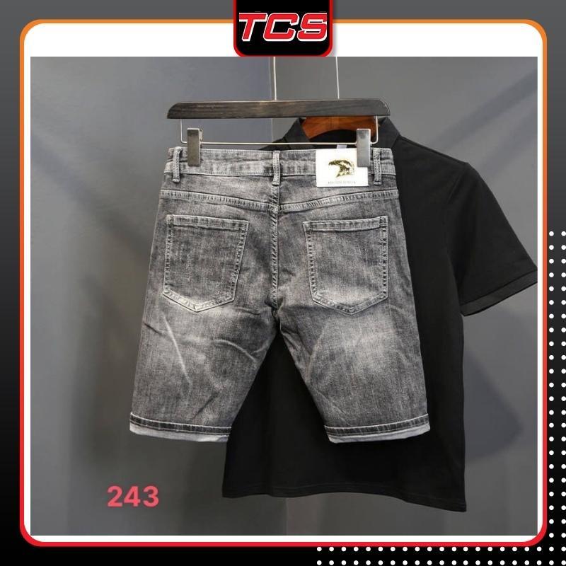 Quần short jean ,Quần short nam rách cao cấp phong cách hàn quốc đẹp giá rẻ TCS 217