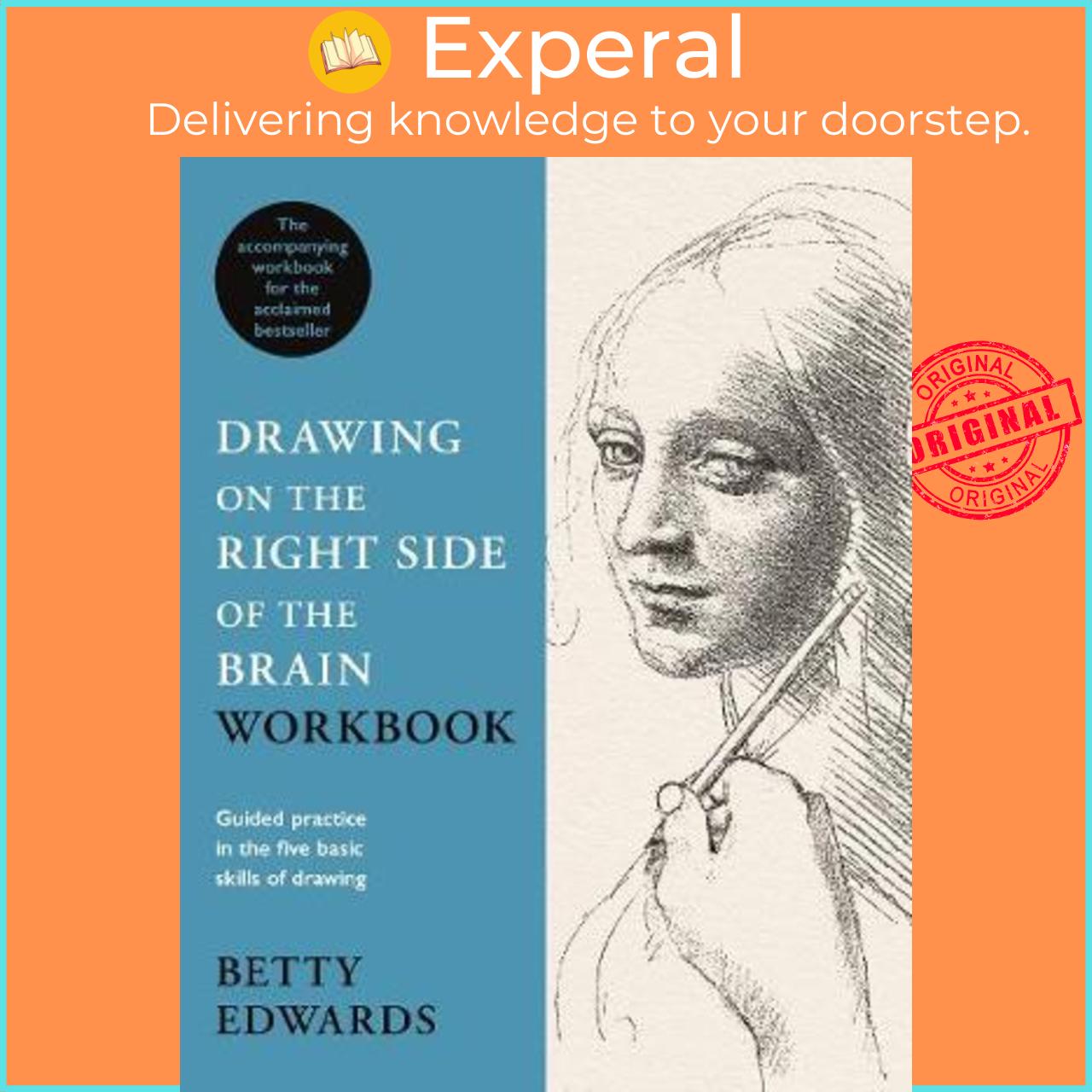 Sách - Drawing on the Right Side of the Brain Workbook : The companion workbook by Betty Edwards (UK edition, paperback)