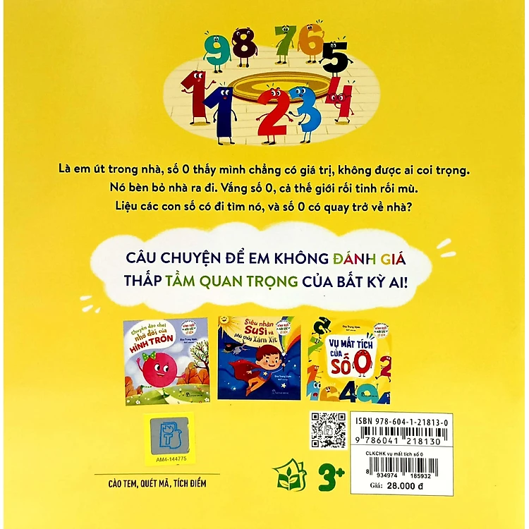 Chuyện Ly Kỳ Về Hình Khối, Màu Sắc, Số Đếm. Vụ Mất Tích Của Số 0