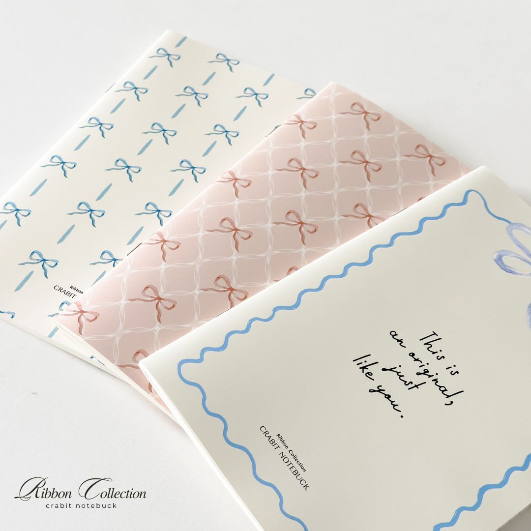 Vở kẻ ngang 120 trang Crabit Ribbon Collection