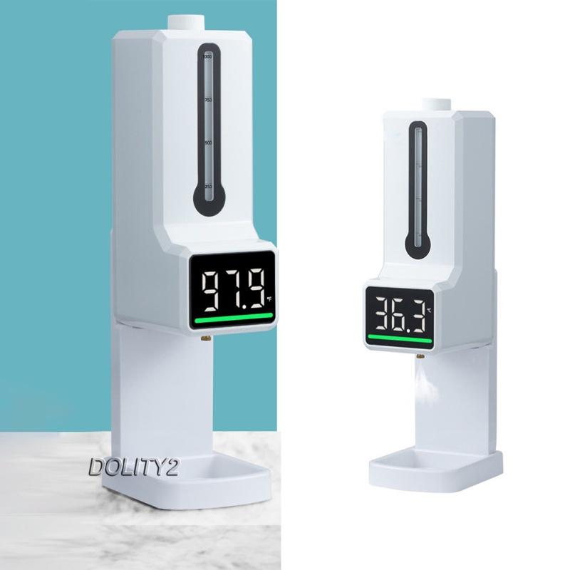 Set 2 Nhiệt Kế Hồng Ngoại Không Tiếp Xúc + Hộp Đựng Xà Phòng Tự Động Cảm Ứng