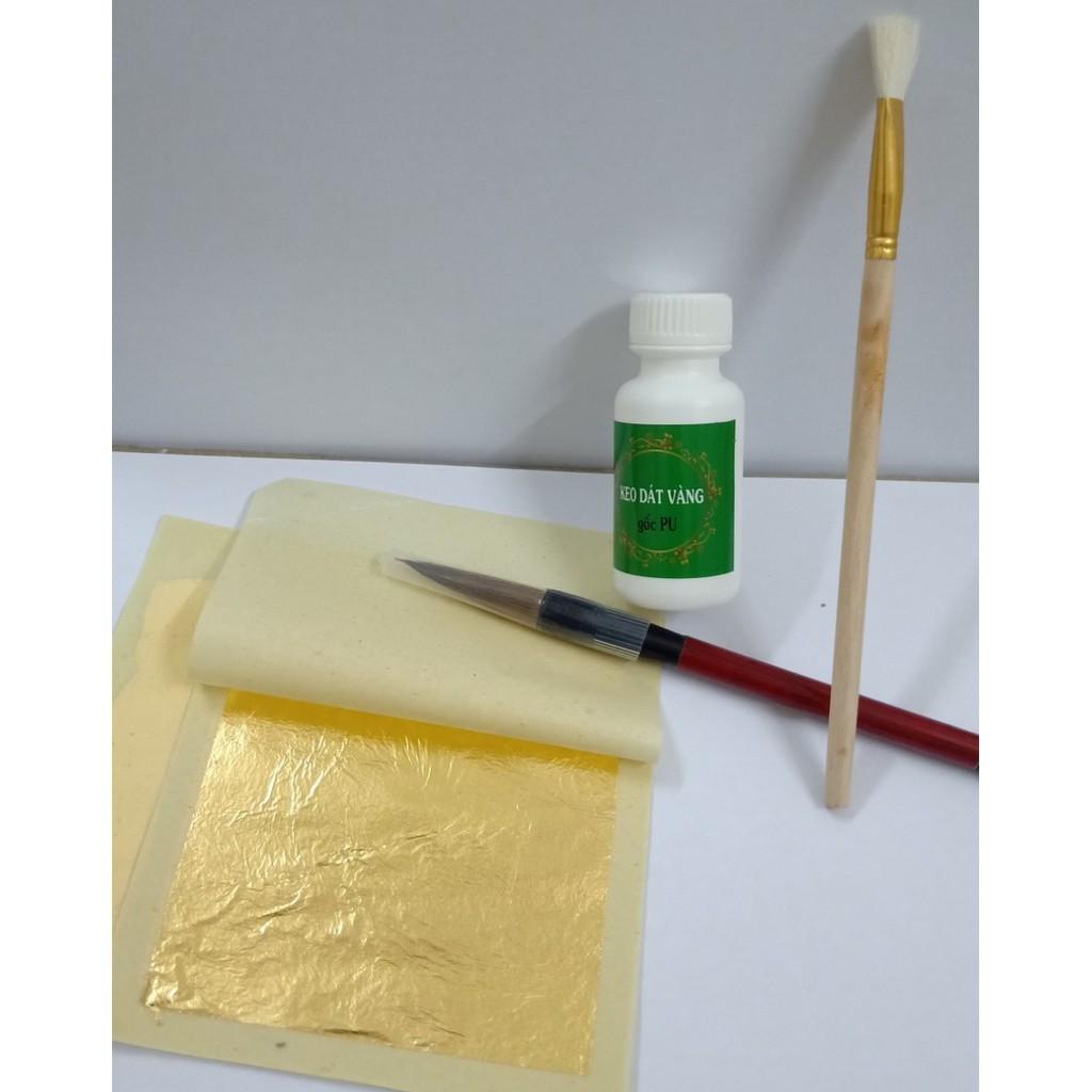COMBO 10 LÁ VÀNG 24K TRỌN BỘ DÁT VÀNG