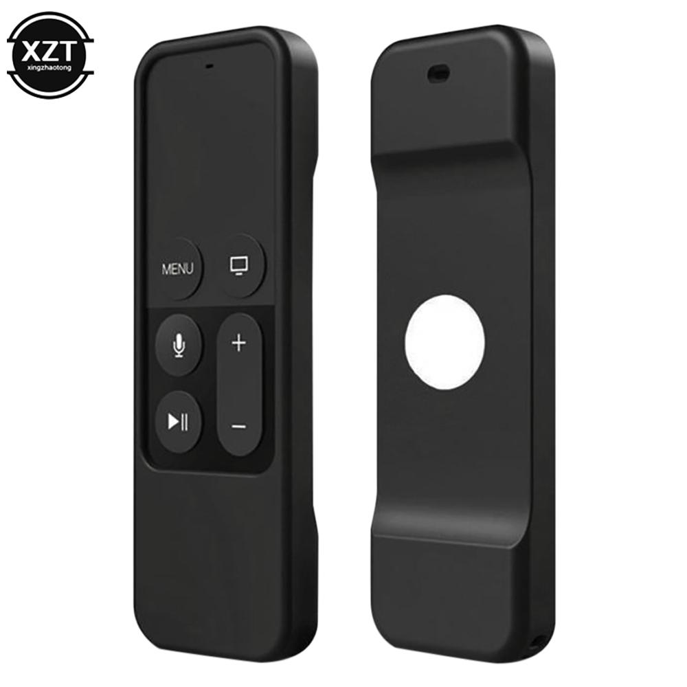 Bộ điều khiển từ xa Bảo vệ Vỏ bảo vệ cho Apple TV4 Vỏ bảo vệ silicon mềm Bụi không thấm nước chống sốc chống sốc chống mờ