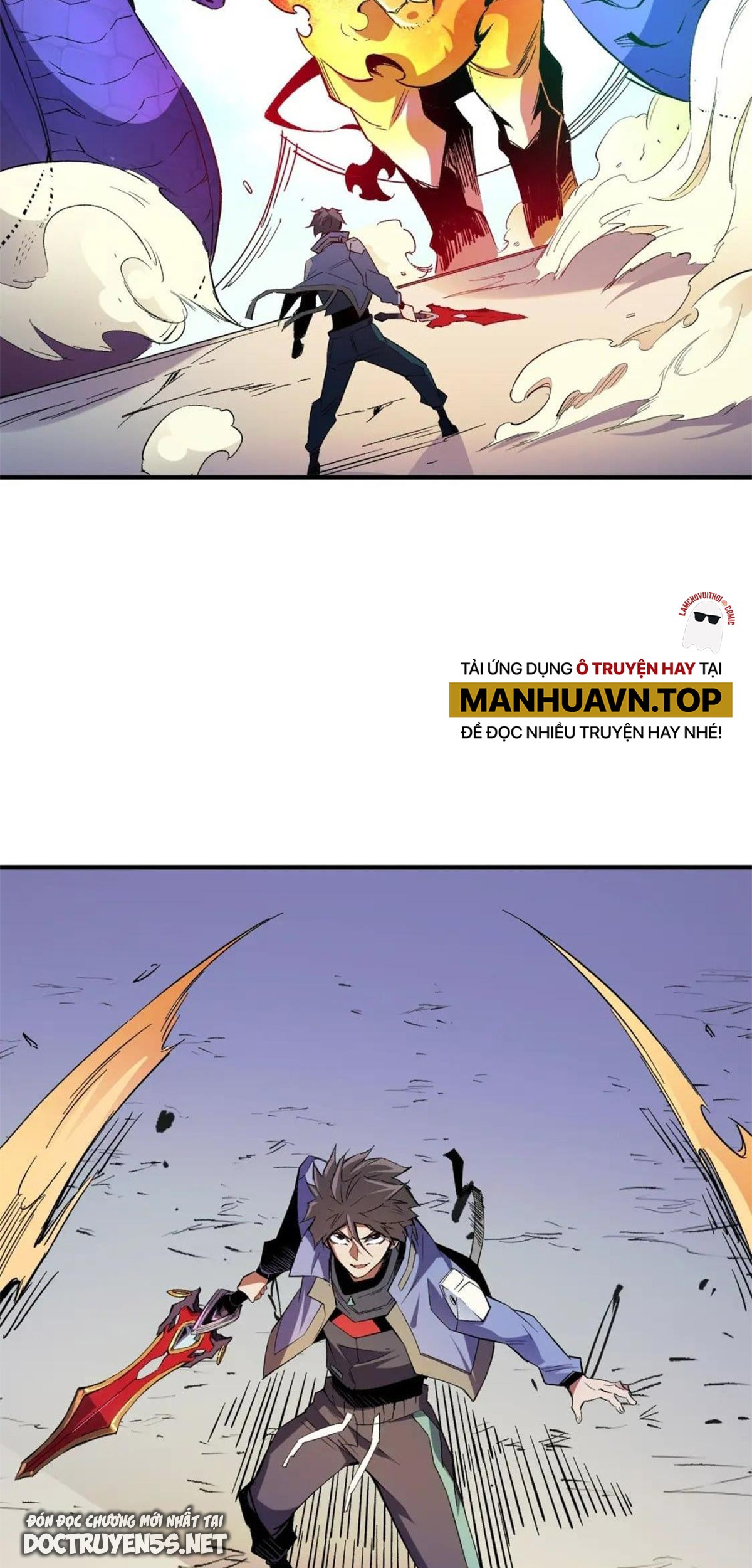 toàn dân chuyển chức: không có chức ta kết thúc thần minh chapter 24 56