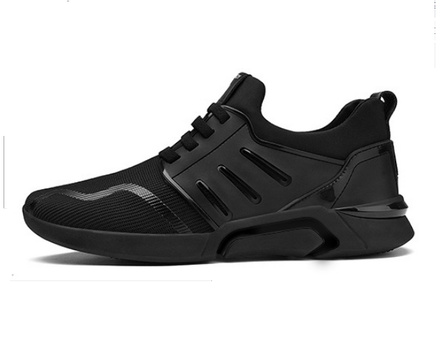 Giày Thể Thao Nam Giày Sneaker Nam GSPI09 Fuill Đen Vải Lưới Thoáng Khí