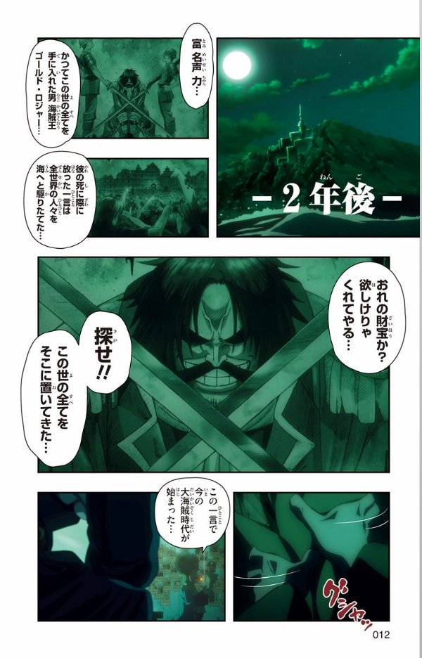 劇場版 ONE PIECE STAMPEDE アニメコミックス 上