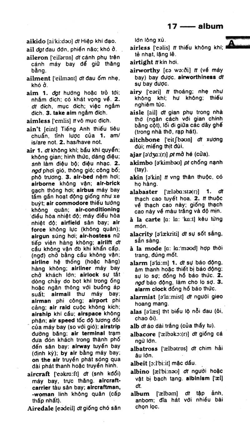 Từ Điển Anh - Việt (287.000 Từ)