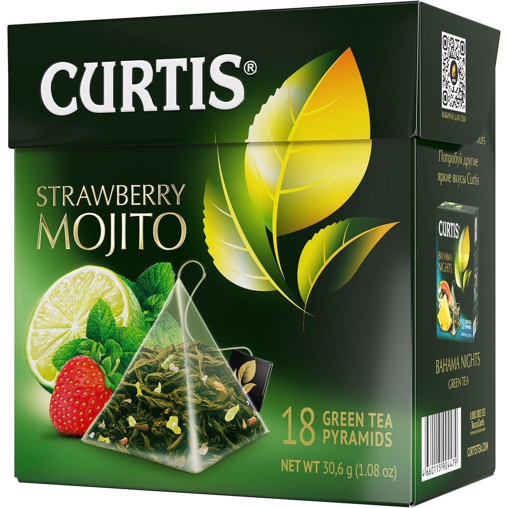 Trà Xanh Túi Lọc Hiệu Curtis Dâu Tây Mojito – Tea Curtis Strawberry Mojito