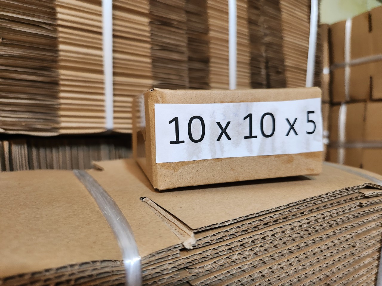 Combo 10 hộp carton 10 x 10 x 5