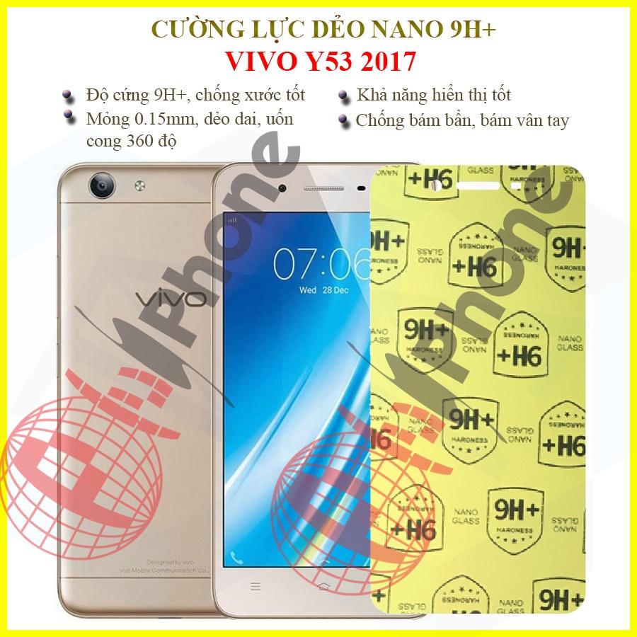 Dán cường lực dẻo nano dành cho Vivo Y53 2017