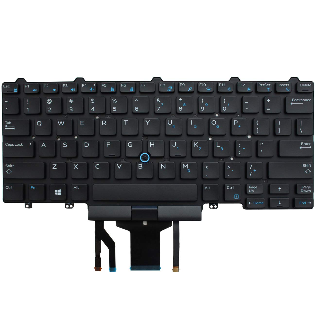 Bàn phím thay thế cho laptop Dell Latitude E5450 E5470 E7450 E7470, Latitude 5480 E5480 5490 E5490 7480 E7480 7490 E7490