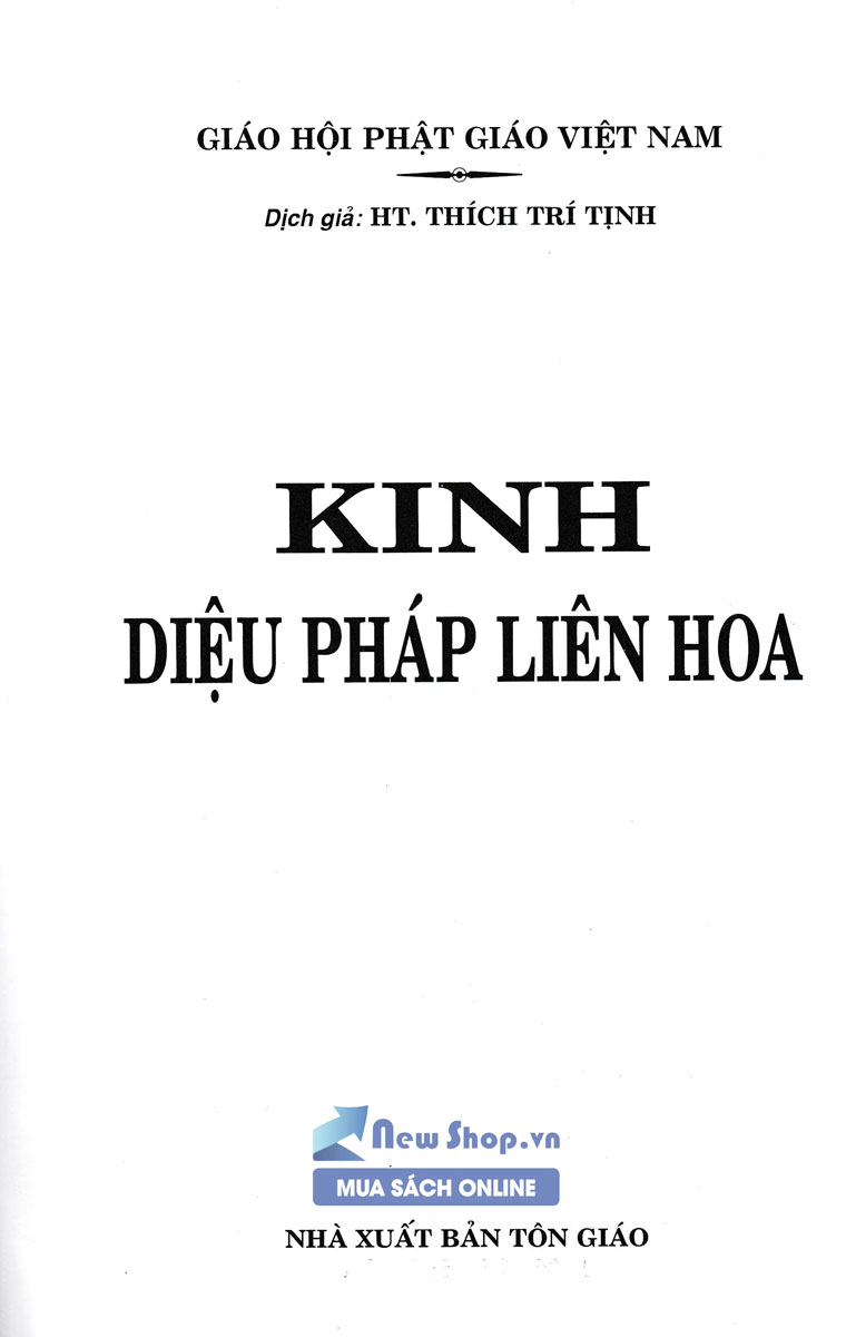 Kinh Diệu Pháp Liên Hoa (Bìa Mềm) (Tái Bản)