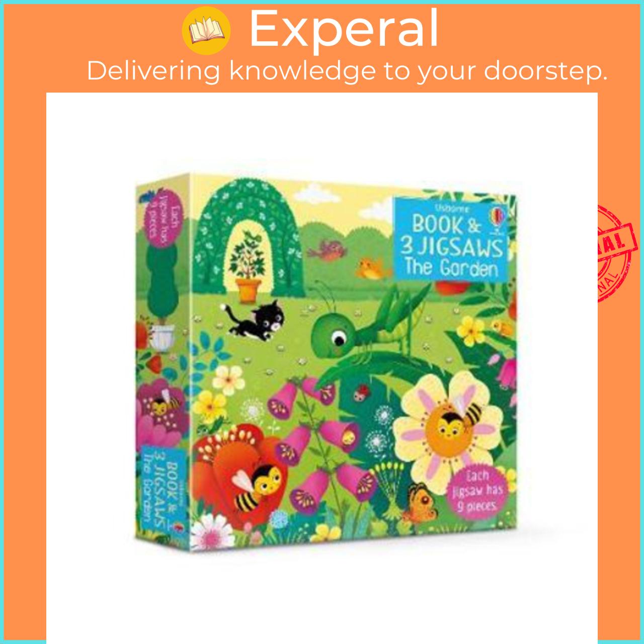 Sách - Book & Jigsaw The Garden by Sam Taplin Federica Iossa