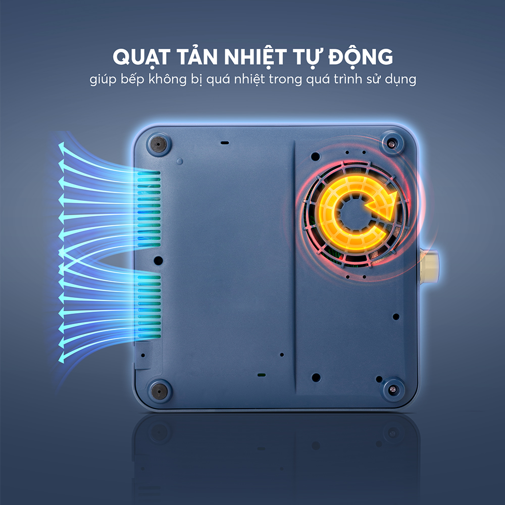 Bếp Điện Từ Đơn Elmich ICE-8903 1800W, Hàng Chính Hãng, Mặt Kính Ceramic - JoyMall