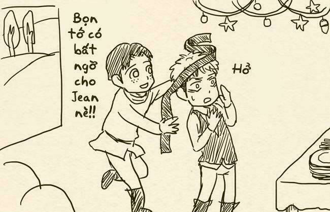 tấn công người khổng lồ - doujinshi jean kirstein chapter 15 14