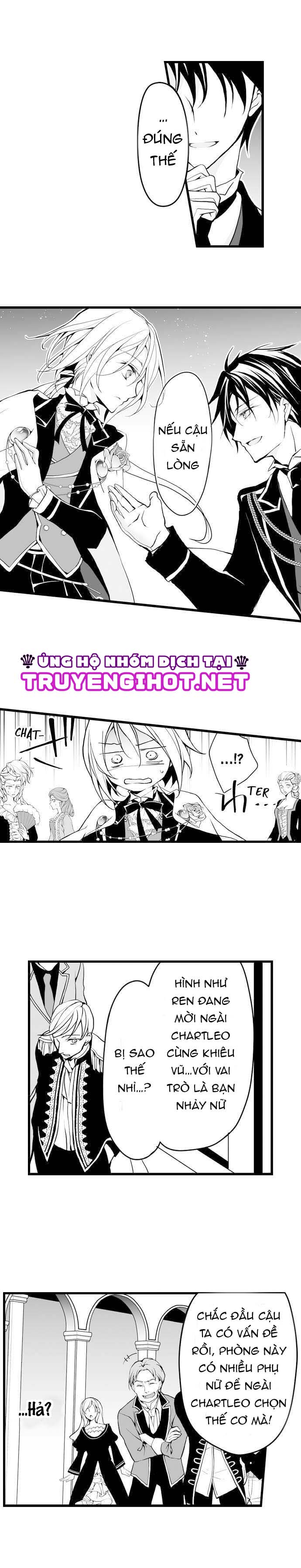 [15+] chuyển sinh thành hoàng tử phản diện, nhưng thực ra nam phản diện đó lại là con gái chapter 4.2 3