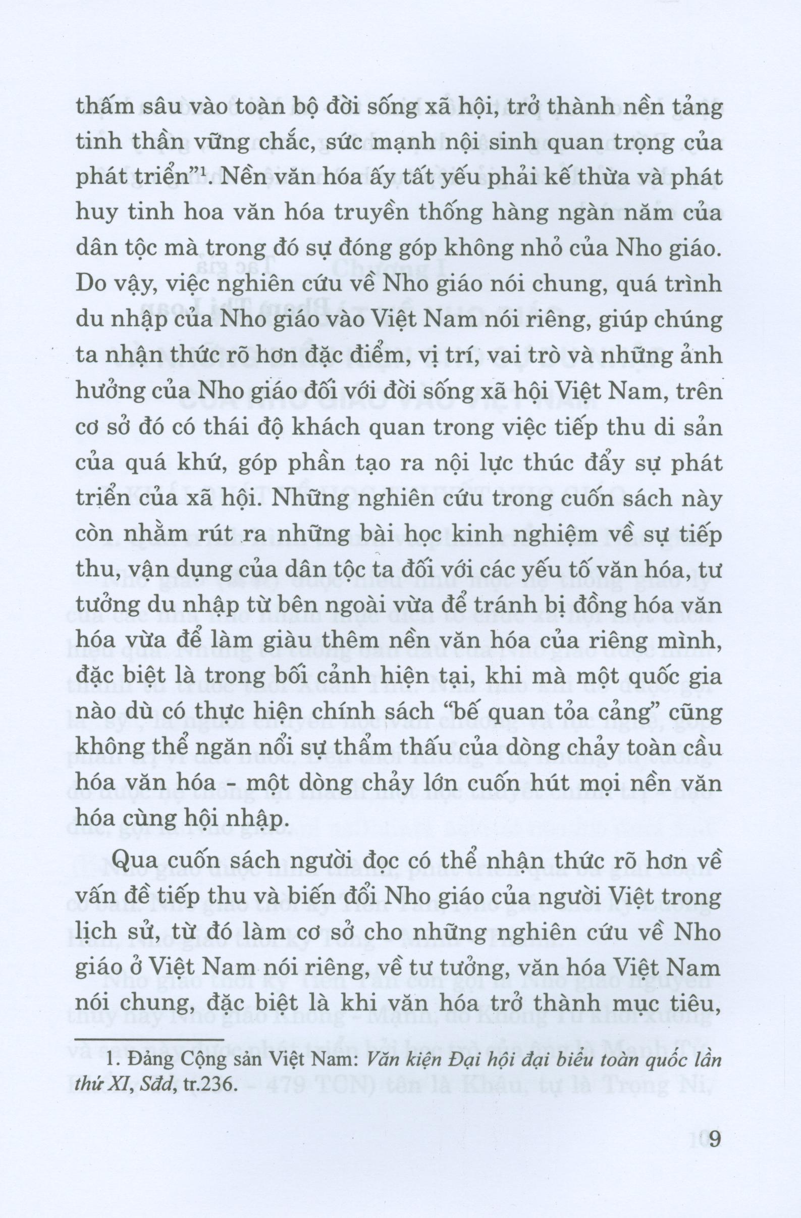 Quá Trình Du Nhập Của Nho Giáo Vào Việt Nam Từ Đầu Công Nguyên Đến Thế Kỷ XIX